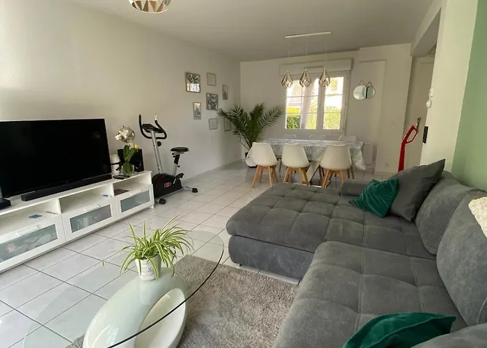 Ferienhaus Maison 100m2 Avec Jardin Aux Portes De Caen
